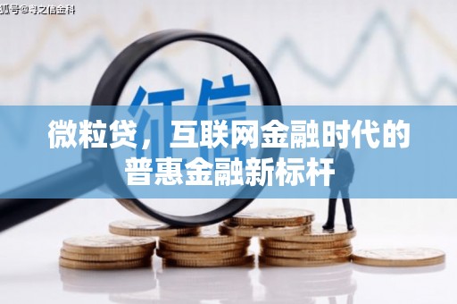 原州微粒贷，互联网金融时代的普惠金融新标杆