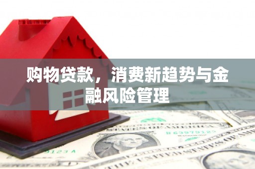 原州购物贷款，消费新趋势与金融风险管理