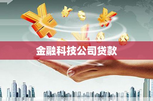 原州金融科技公司贷款
