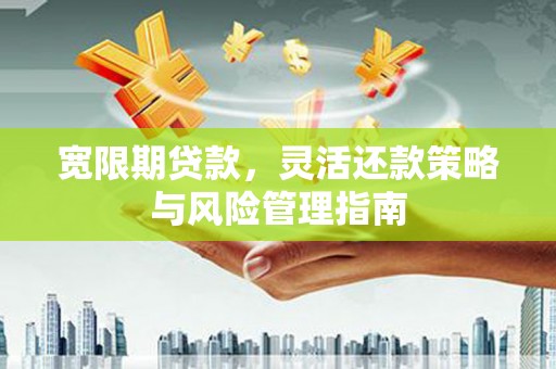 原州宽限期贷款，灵活还款策略与风险管理指南