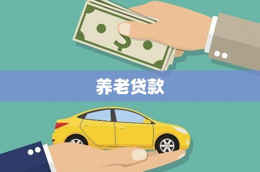 原州养老贷款
