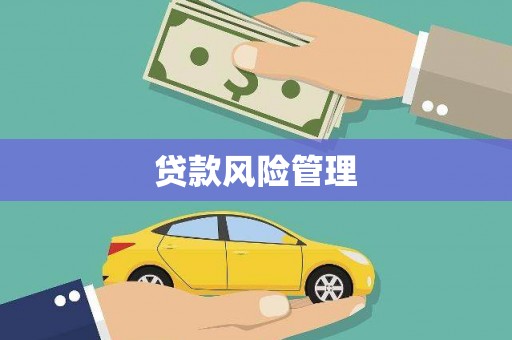 原州贷款风险管理