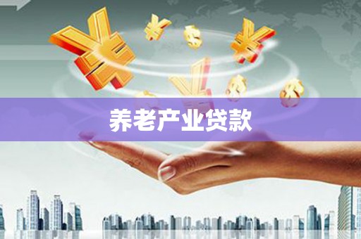 原州养老产业贷款
