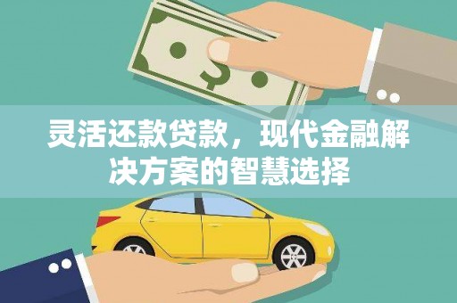 原州灵活还款贷款，现代金融解决方案的智慧选择