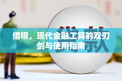 原州借呗，现代金融工具的双刃剑与使用指南