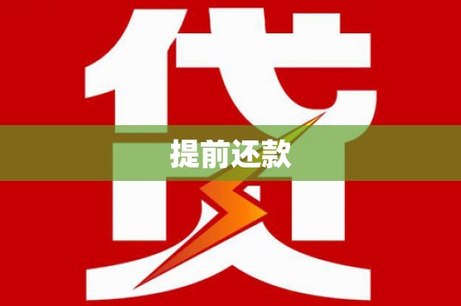 原州提前还款