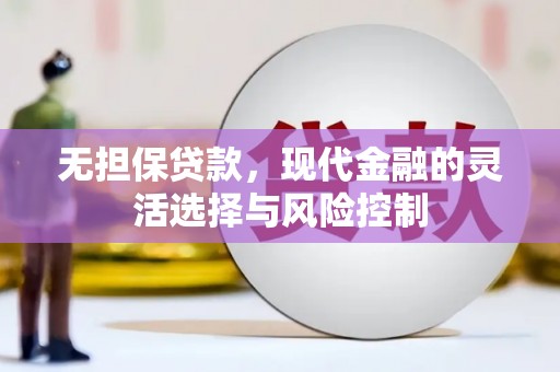 原州无担保贷款，现代金融的灵活选择与风险控制