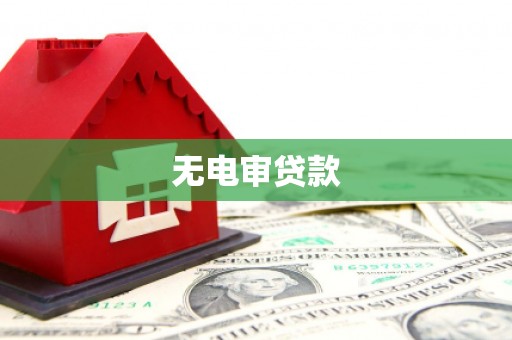 原州无电审贷款