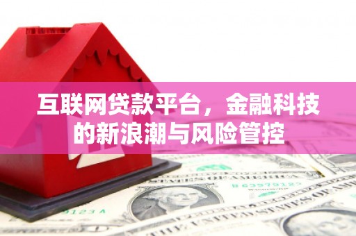 原州互联网贷款平台，金融科技的新浪潮与风险管控