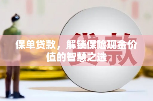 原州保单贷款，解锁保险现金价值的智慧之选