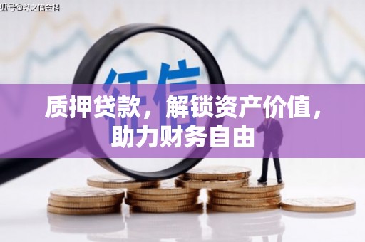 原州质押贷款，解锁资产价值，助力财务自由