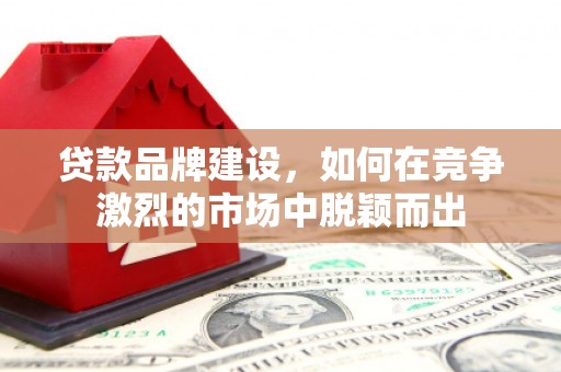 原州贷款品牌建设，如何在竞争激烈的市场中脱颖而出
