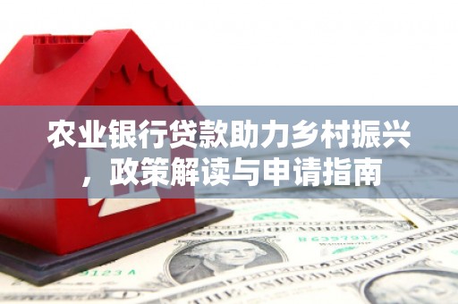 原州农业银行贷款助力乡村振兴，政策解读与申请指南
