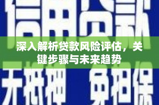 原州深入解析贷款风险评估，关键步骤与未来趋势