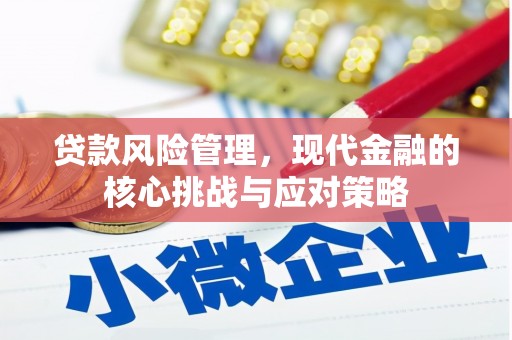原州贷款风险管理，现代金融的核心挑战与应对策略