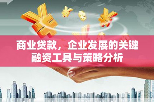 原州商业贷款，企业发展的关键融资工具与策略分析