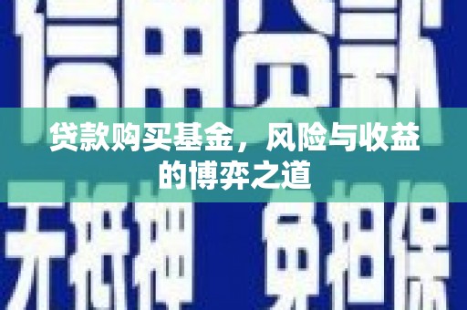 原州贷款购买基金，风险与收益的博弈之道