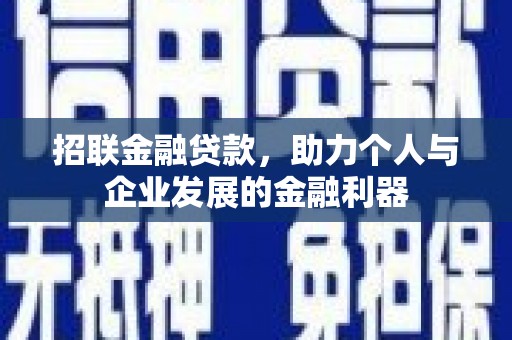 原州招联金融贷款，助力个人与企业发展的金融利器