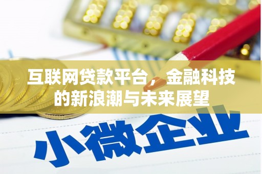 原州互联网贷款平台，金融科技的新浪潮与未来展望