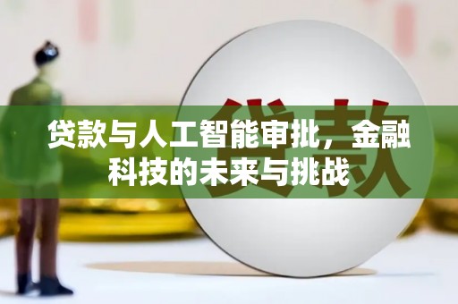 原州贷款与人工智能审批，金融科技的未来与挑战