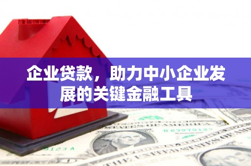 原州企业贷款，助力中小企业发展的关键金融工具