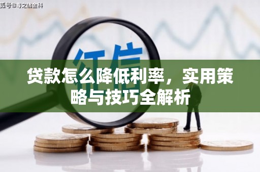 原州贷款怎么降低利率，实用策略与技巧全解析