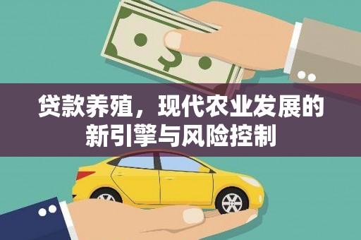 原州贷款养殖，现代农业发展的新引擎与风险控制