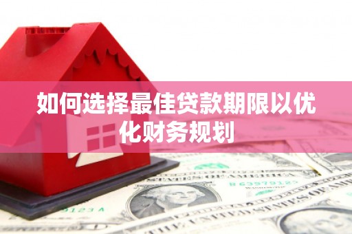 原州如何选择最佳贷款期限以优化财务规划