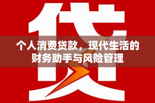 原州个人消费贷款，现代生活的财务助手与风险管理