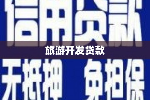 原州旅游开发贷款