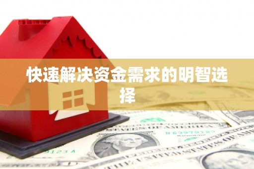 原州快速解决资金需求的明智选择