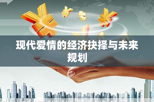 原州现代爱情的经济抉择与未来规划