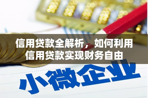 原州信用贷款全解析，如何利用信用贷款实现财务自由