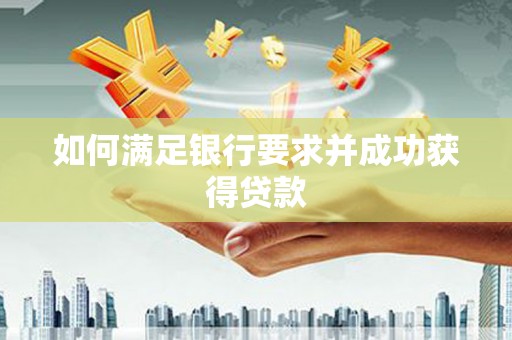 原州如何满足银行要求并成功获得贷款