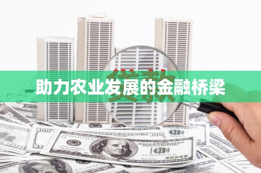 原州助力农业发展的金融桥梁
